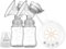 Double Electric Breast Pump, Electric Breast Pump - Rechargeable Breast Milk Extractors with 2 Milk Bottles, Multiple Modes, Low Noise, Breastfeeding Supplies for Post-pa