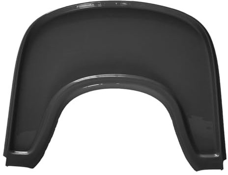 Baby High Chair Tray Compatible with Stokke Tripp Chair, Soft and Strong Suction Cup, Highchair Accessories for Toddlers Aged 6 to 36 Months, Easy to Assemble, Made of PP (Black, A)