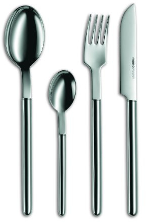 Mono oval Besteck, Edelstahl, 4
