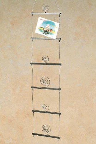Kartenhalter Deko Wanddeko Fotohalter Spirale - H100cm