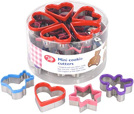 Tala Mini Cookie Cutters, Pack of 24