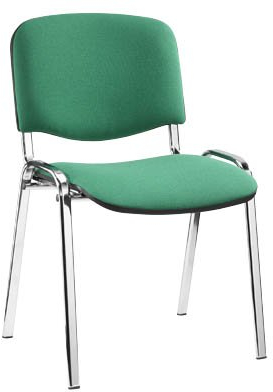 NOWY STYL ISO CR 1.3 C34 Besucherstuhl Iso grün Chrom