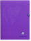 Clairefontaine 373311C Un Cahier Agrafé Mimesys Violet - 24x32 cm - 48 Pages Grands Carreaux - Papier Blanc 90 g - Couverture Polypro