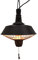 Outsunny 2100W Outdoor Ceiling Mounted Halogen Electric Heater Hanging Patio Garden Warmer Light - Black