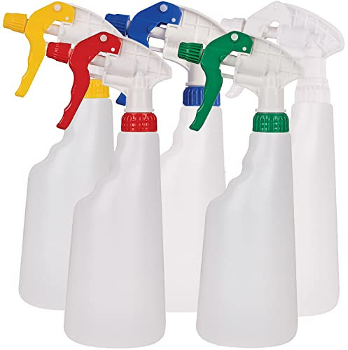 750ml Heavy Duty Trigger Spray Bottles Car Valeting Cleaning Garden Kitchen [3,Random]