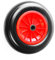 Product Pro 14 Red Puncture Proof Wheelbarrow Wheel 3.50-8 to suit a 1 25mm Axle bore