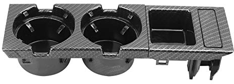 Getränkehalter für E46 Mittelkonsole Becherhalter E46 Zubehör Getränkehalter 51168217953 51168217957 Ersatz für E46 3er 99-06 Mittelkonsole Getränkebecher Münzablage
