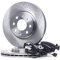 RIDEX 3405B1064 Bremsenset Vorne Belüftet 257,0mm - Bremsen Set mit Bremsscheiben und Bremsbeläge Satz