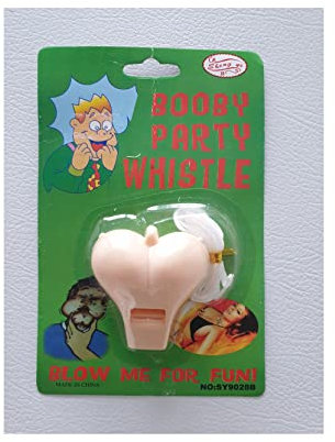 narrenkiste Fu9028B Hautfarbe-rosa Brüste Pfeife Scherzartikel