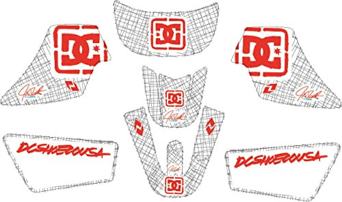 MXP Graphic PW50 Kinder ATV Aufkleber für Yamaha PW50 alle Jahre (weiß)