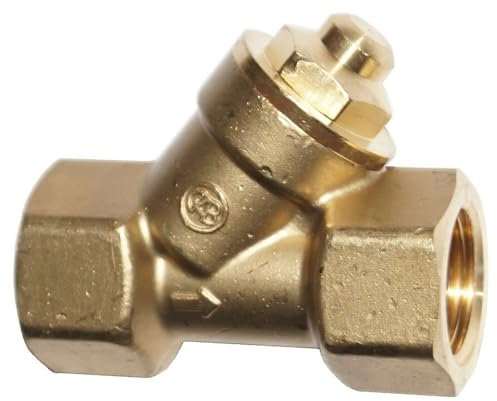 Schrägsitz Rückschlagventil Messing Rückflußverhinderer versch. Größen 3/8 - 2 (1)