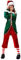 PengGengA Elfen-Kostüm Weihnachtsoutfit Cosplay Performance Fancy Kleid Weihnachtself Kostüm Weihnachtskleid (Weiblich #1, XXL)