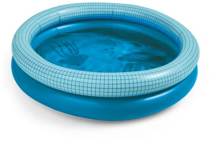 Quut - Dippy - Piscine Gonflable en PVC Premium de qualité (0.30mm) - ludique et Design à partir de 2 Ans - 120cm de diamètre (Bleu océan)