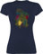 Shirt Damen - Sprüche Statement - Traumfänger Wasserfarbe Dreamcatcher Watercolor - XL - Navy Blau - Statements Indianer t Shirts mit Aufschrift Feder Oberteil Frau Spruch Indian Tshirt Women