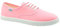 javer - Baskets Toile Anglais Femme, rose, 37 EU