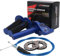Manopole acceleratore per moto da cross da 22 mm, con cavo dell'acceleratore CNC, universale, per CRF KLX TTR DRZ 50 110 125 150 200 250 Pit Bike ATV Mini Bike Blu