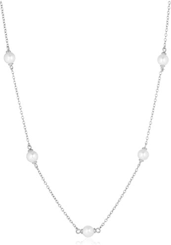 Sif Jakobs Jewellery Damen-Kette 925er Silber Farbstein One Size Silber 32024003