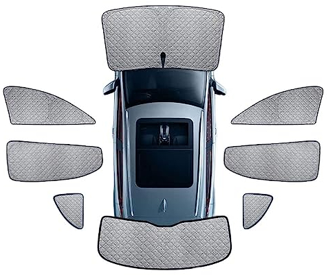 Auto Sonnenschutz für BMW 3 Series E91, Front Heck Seitenscheibe Verdicken Privacy UV-Schutz Sonnenblende,D/All car