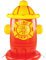 BigMouth Inc. Riesiger aufblasbarer Feuer-Hydrant-Hinterhof-Wassersprinkler