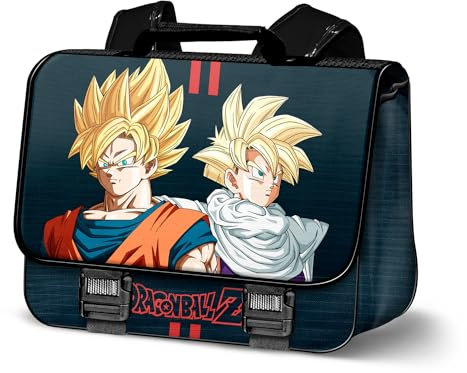Dragon Ball Unity-Cartable Rucksack 2.0, Dunkelblau, 38 x 30 cm, Kapazität 13,5 L