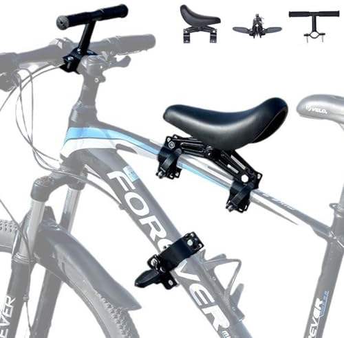 Mineup Siège de Vélo pour Enfant à Montage, Siège de Vélo Monté à l'avant, siège de vélo Amovible à Monter, Siege Velo Enfant Avant avec Guidon siège vélo pour Enfants âgés de 2 à 5 Ans