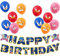 Sonic Birthday Decorations Cartoon Sonic Party Pack with 1pcs Happy Birthday Sonics Banner and 12pcs 12inch Balloons for Kids Girls Boys So-nic Decorations,So-nic Party Supplies