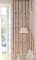 Daesar Verdunkelungsvorhang Ösen Kinderzimmer, Schiebevorhänge Blickdicht 2er Set 137x229CM Französisch Bedruckt Blumen Motiv mit Rüschen Rosa Gardinen Vorhänge Schlafzimmer Wohnzimmer
