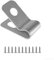 YUANGANG Wire Mesh Screw On Clips Fencing P-Clips Security Fencing Dog Cages Install Welding Steel Wire Metal Livestock Fence Clip(100pcs)