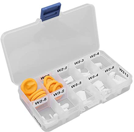 KIMISS Festplatten-Ersatzkamm, Werkzeug L Stoßfeste Interne Komponenten, Reparatur, Datenwiederherstellung, 1 Set Kit mit Fingerhülsen-Werkzeugen