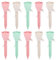 SUPRROW Plant Watering Devices, 12 PCS Plant Watering Globes, Self Watering Plant Spikes, Self Watering Irrigation Drippers with Slow Release for Garden Houseplant Plant Pot Bulbs