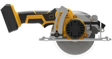 20V Brushless Circular Saw 125mm 5inch Cordless Electric Saw with Saw Blade fit for Makita 18v Battery(No Battery)