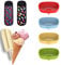 4Pcs Ice Pop Holders,2Pcs Ice Lolly Bags,Reusable Silicone Dripproof Popsicle Holder,Antifreezing Protective Cover,Drip Free Ice Cream Stand,Freeze Protector,For Kids Children Summer Party Home Gadget
