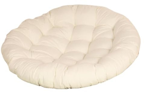 Baoblaze 40 cm Gartenstuhl Kissen, Gepolstertes Sitzkissen, Polster für Gartenmöbel, Sitzkissen Outdoor/Indoor Rund, Stuhlkissen für Haushaltsbalkon, Familienzimmer, Kissen für Hängesessel