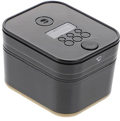TOYANDONA Mini Jouets de Cuisine bouda Decoration Interieure décoration d'intérieur cuiseur à Riz autocuiseur Riz cuisseur Riz Jouer aux Accessoires de Cuisine Appareil Miniature Abdos Black