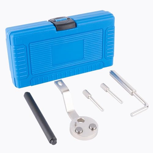 Abvefudo Kit Calage Courroie Distribution, Outil Blocage Arbre à Cames pour Moteur Diesel Compatible avec L'Alignement de ChaîNe Ford Transit 2.2 Tdci 2006-2014