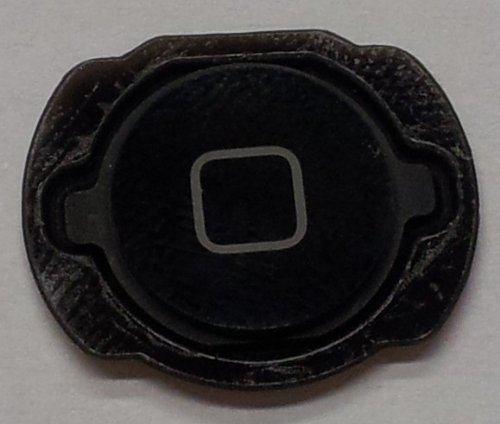 Sintech Home Button kompatibel für iPod Touch 4, schwarz