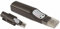 TFA Dostmann Log32 T Datenlogger für Temperatur, 31.1055, Speicher für 60.000 Datensätze, L 22 (30) x B 21 (28) x H 102 mm, Schwarz