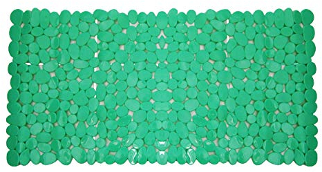 Anik-Shop BADEWANNENEINLAGE 70x35cm Steinoptik 5-Farben Wanneneinlage Badewannenmatte 36 (Grün)