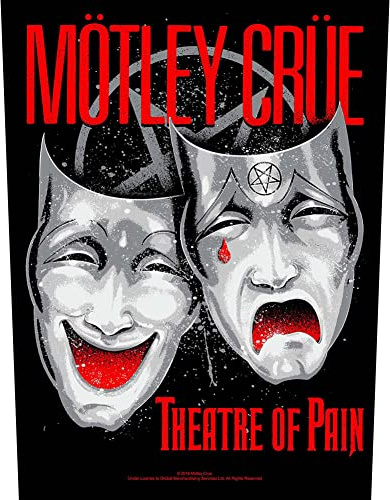 Motley Crue theatre of pain Backpatch