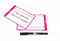 PATboard Scrum Board und Kanban Tafel Task Cards - L (groß) - Satz mit 8 - magenta
