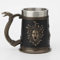 Veronese Design 14 cm griechischer Medusa Bierkrug aus kaltgegossenem Kunstharz, antikes Bronze-Finish, Heimdekoration