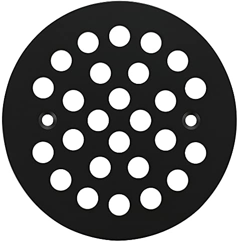 4-1/4Inch Screw-in Shower Drain Cover Replacement Floor Strainer,Brushed Nickel,Brushed Gold,oil rubbed bronze,Chrome,Antique Coppe,Antique Bronze,antique brass (black)