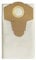 Vacmaster 951562 Lot de 30 sacs à poussière de filtration standard pour aspirateurs humides et secs et extracteurs de poussière 30 L, blanc