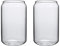 HYKITDAY Lot de 4 verres à bière en forme de canette - Verres classiques en verre modernes pour soda, café glacé, thé glacé, gobelet à café glacé, cadeau