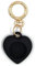 Custodia in silicone a forma di cuore per Apple Airtag (nero)