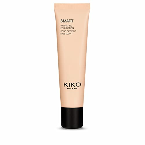 KIKO Milano Smart Hydrating Foundation 15 - N 20 | Fond de Teint Fluide Hydratant et Uniformisant