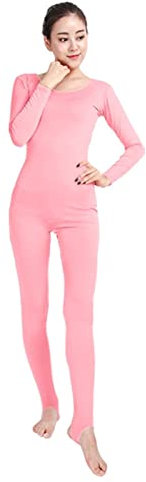 Lifup Adulti Spandex Pieno Corpo Costume Cosplay Body Tuta Integrale per Travestimento rosa M