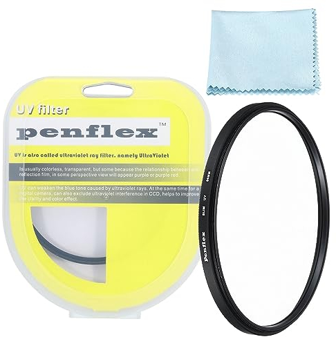 PATIKIL 86mm Filtro, 1uds Protección Filtro Delgado Protección UV Cámara Lente Filtro Aluminio Óptico Cámara Accesorio Cristal Transparentes Imágenes para 86mm Cámara Lente