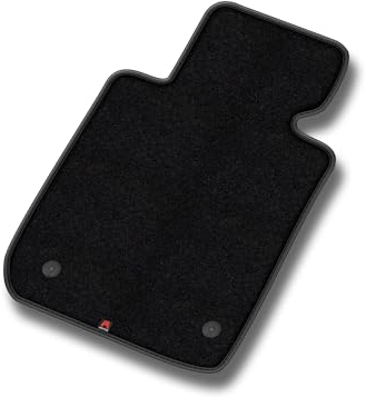 MOTOS Velours Premium Fahrermatte 1-teilig passend für BMW 5er E39 1995-2004 - Premium, Leder, Schwarz Fahrerseite - Erleben Sie neuen Fahrkomfort mit einem Velours-Fahrermatte passend für Ihr Auto