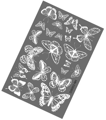 Gadpiparty 1satz Schmetterlings-fensterfolie Dekorative Statische Fensteraufkleber Nicht Klebende Wandtattoos Für Innen Und Außendekoration